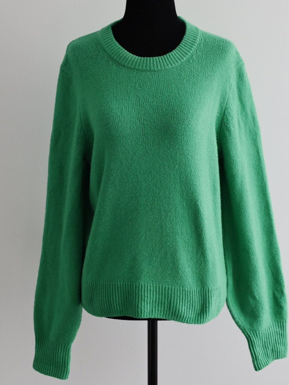 Gap Cash Like Crew Sweater Gallant Green Soft Cozy Staple